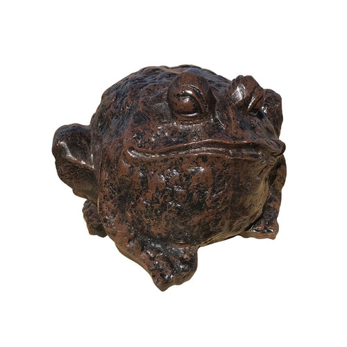 Fat Toad Aluminum Garden Statues