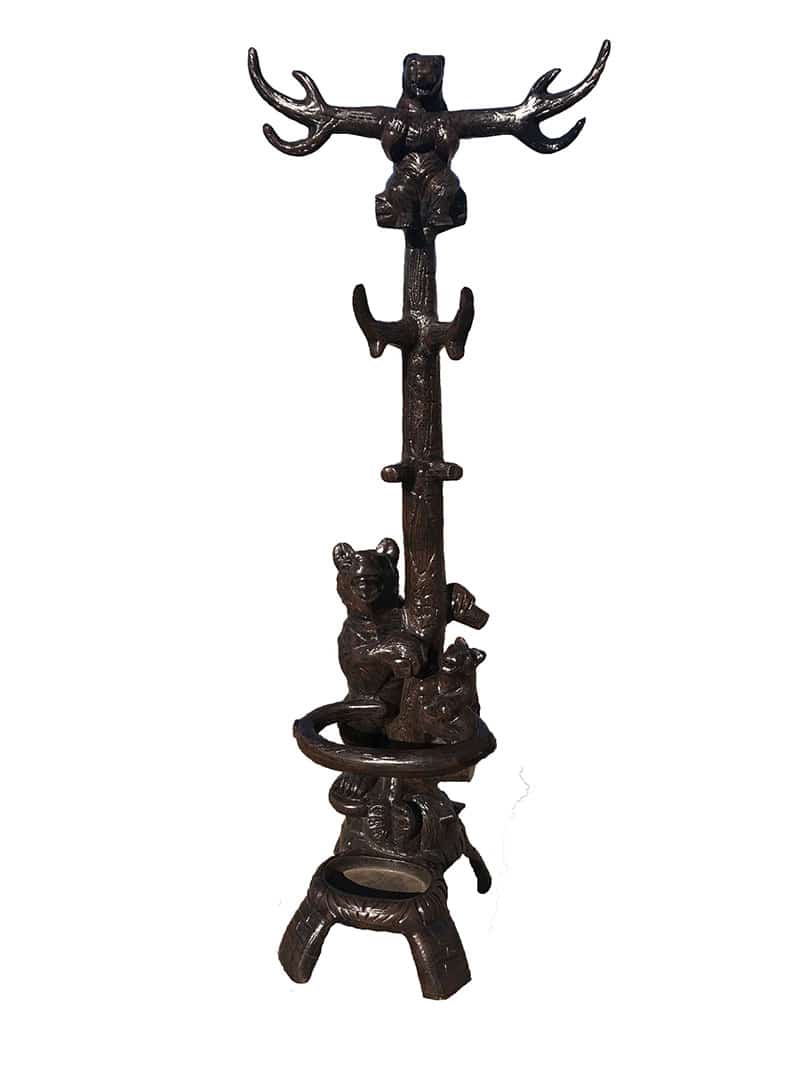Bear Coat Hanger Aluminum Home Decor