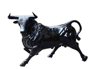 Wall Street Bull Aluminum Outdoor Statues