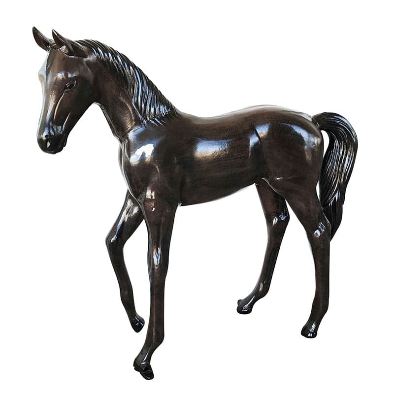 Arabian Colt Aluminum Garden Decor