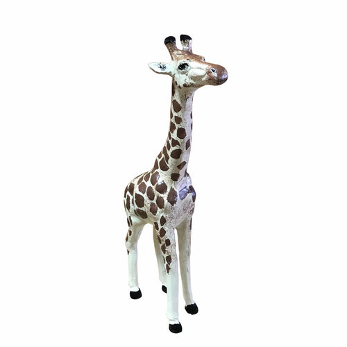 Custom Painted Mini Giraffe (Brown Spots) Aluminum Garden Decor