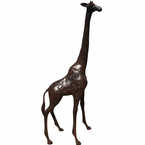 Giraffe 4 Ft Tall Aluminum Garden Statues