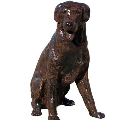 Sitting Rottweiler Aluminum Home Decor