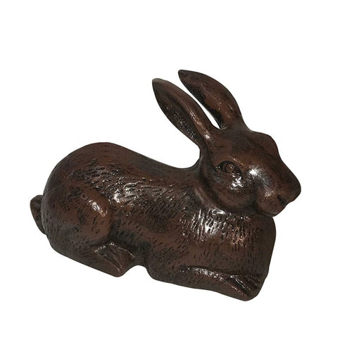 Rabbit Laying Down Aluminum Garden Decor