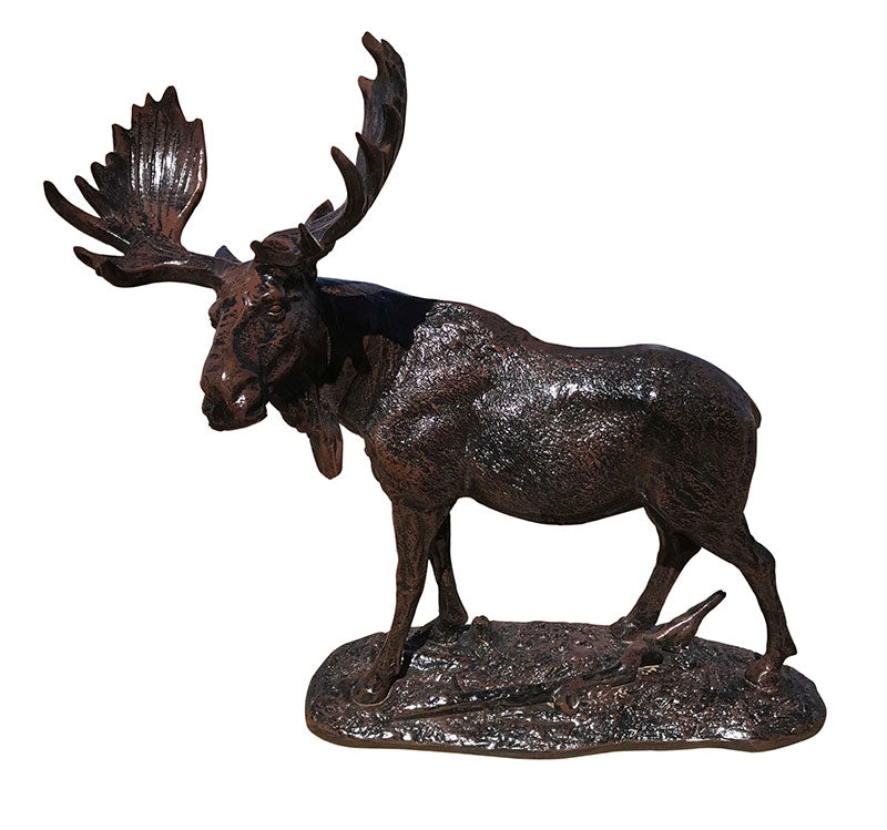 Desktop Moose Aluminum Home Decor
