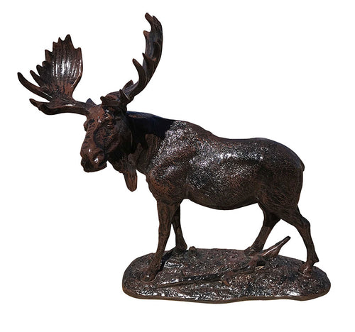Desktop Moose Aluminum Home Decor