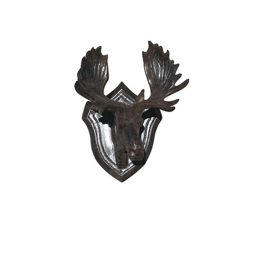 Moose Head Aluminum Wall Decor