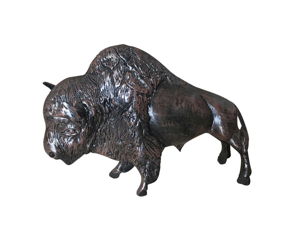 Buffalo 11.5"  Aluminum Home Decor
