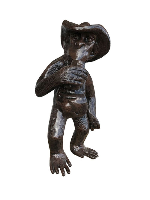Cool Looking Monkey Aluminum Indoor/Outdoor Statues