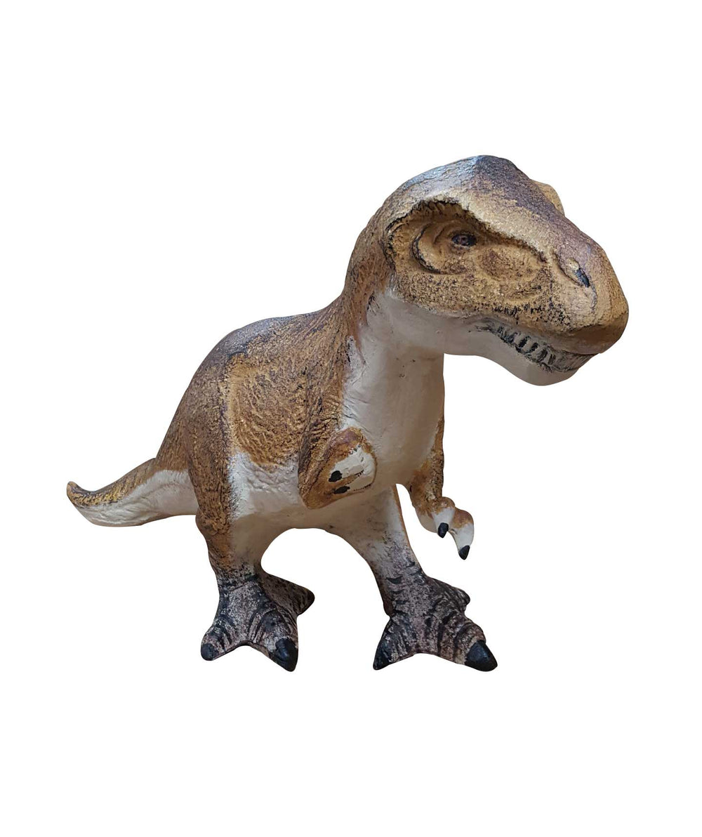 Custom Painted Small T-rex Aluminum Home Decor