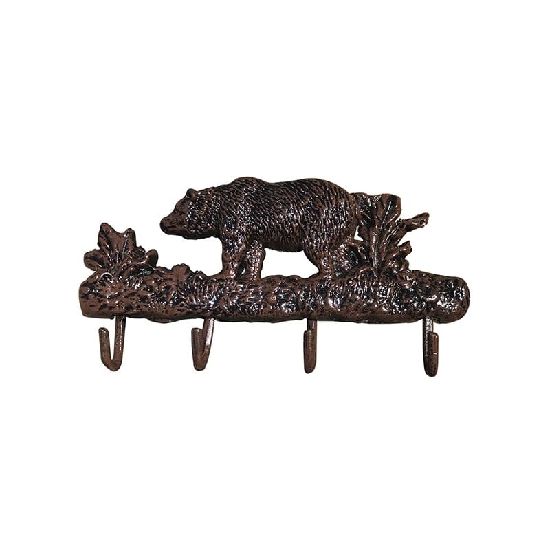 Bear Aluminum Key/Coat Hanger