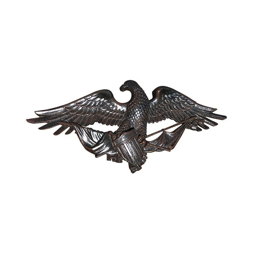 Eagle with Flag Aluminum Wall Decor