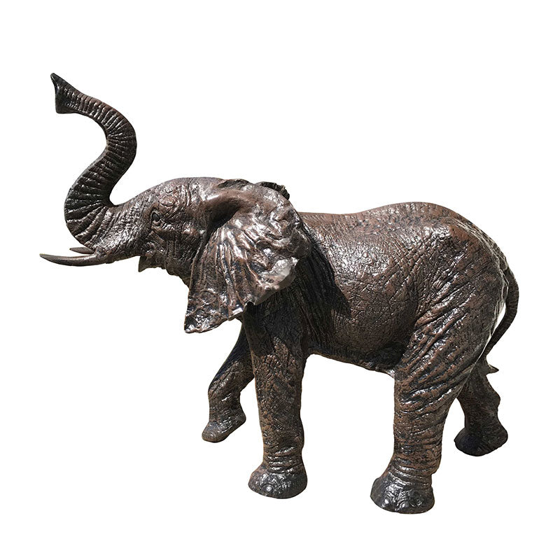 Small Elephant Aluminum Garden Statues