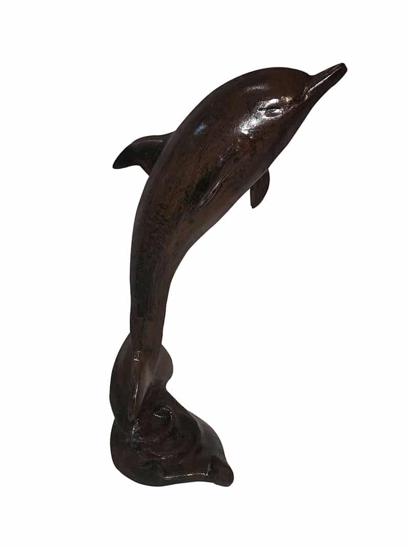 Desktop Dolphin Aluminum Home Decor