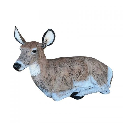 Family of Deer in Natural Color (Set E) Aluminum Garden Statues