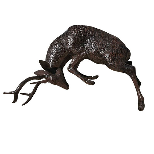 Jumping Deer (Right) Wall Mount Aluminum Home Decor