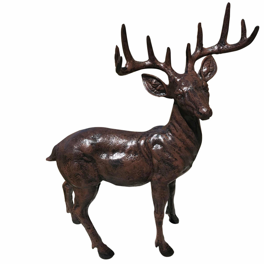 Baby Buck Aluminum Garden Statues