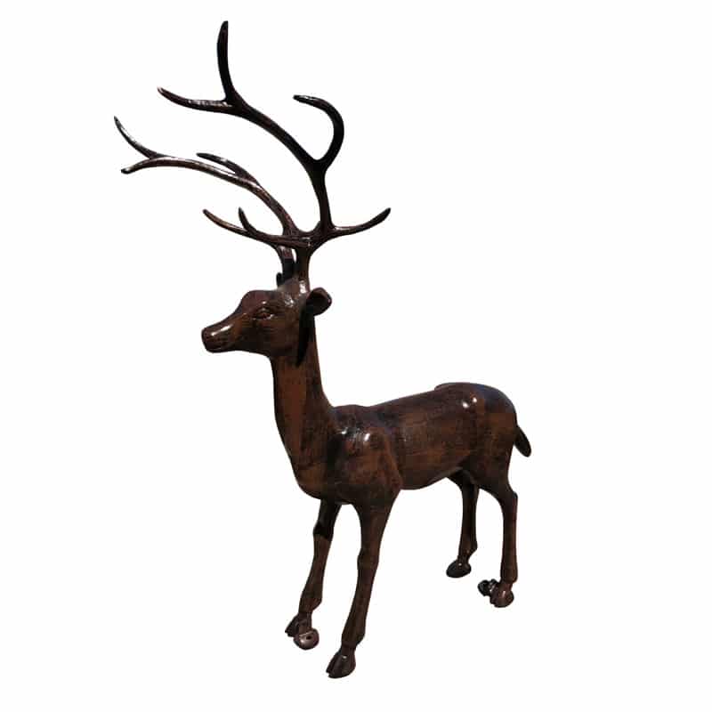 Medium Deer Buck Aluminum Garden Decor