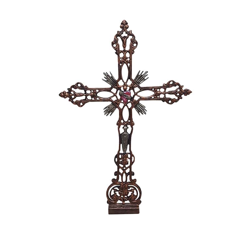 Religious Cross Aluminum Home Décor