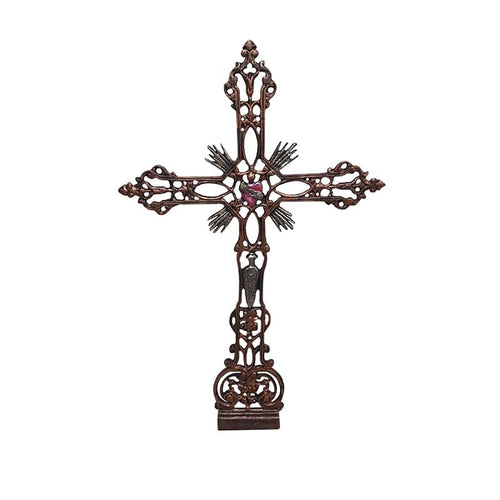 Religious Cross Aluminum Home Décor