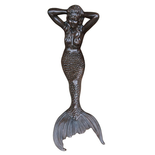 Mermaid Reclining Aluminum Garden Statues