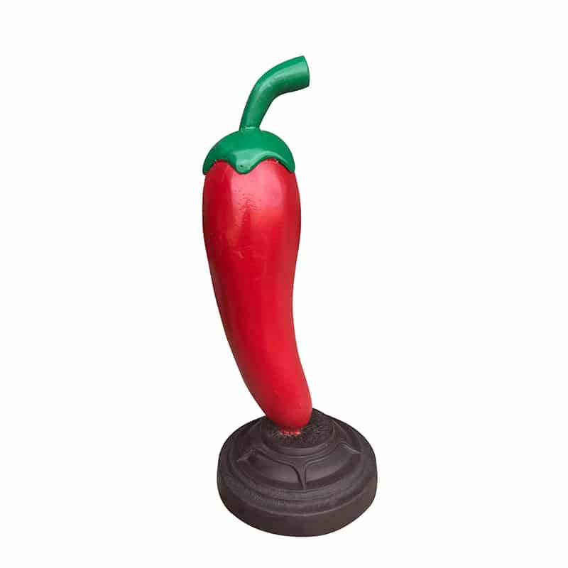 Big Chili Pepper Table Top Aluminum Home Décor