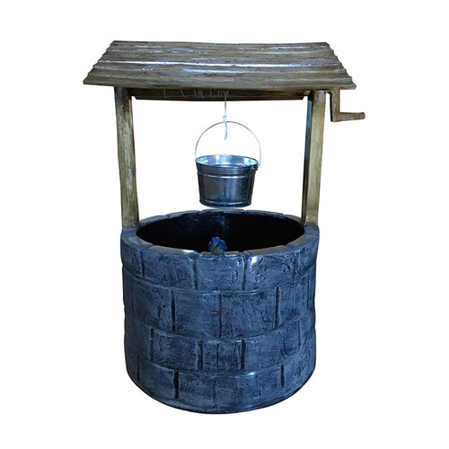 Wishing well 24" Wide Aluminum Garden Décor