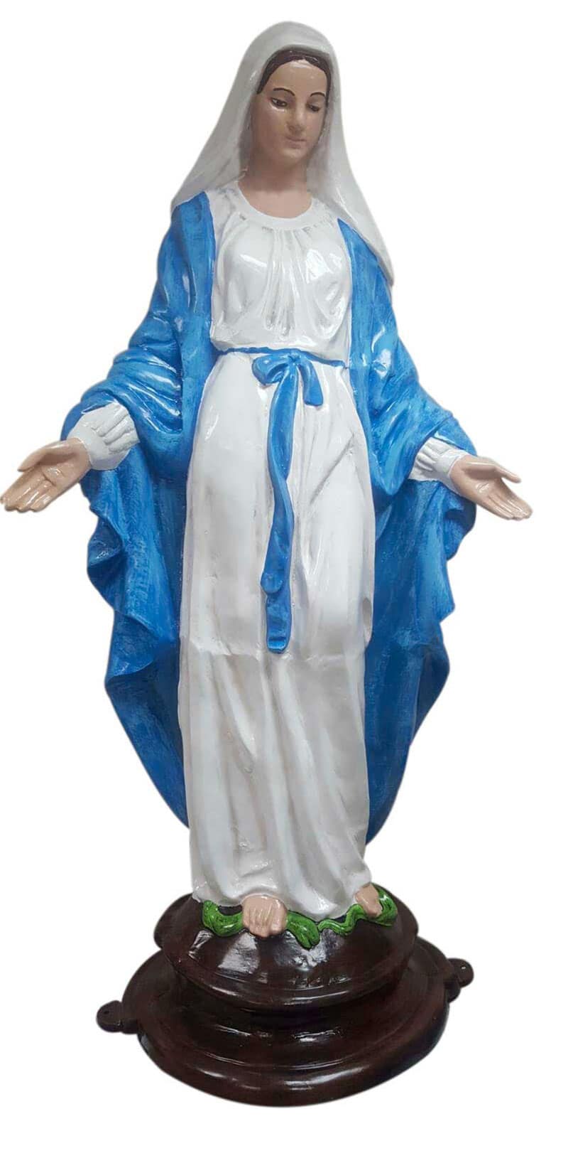 Custom Painted Virgin Mary 7 Ft  Aluminum Home or Outdoor Statues