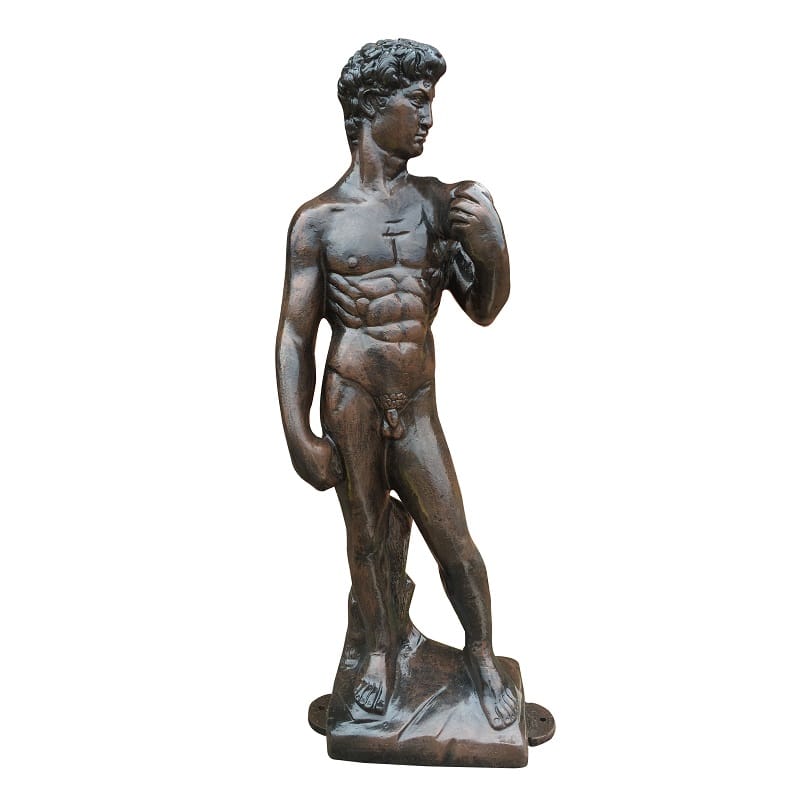 David Bronzed-like Colored Aluminum Indoor Decor