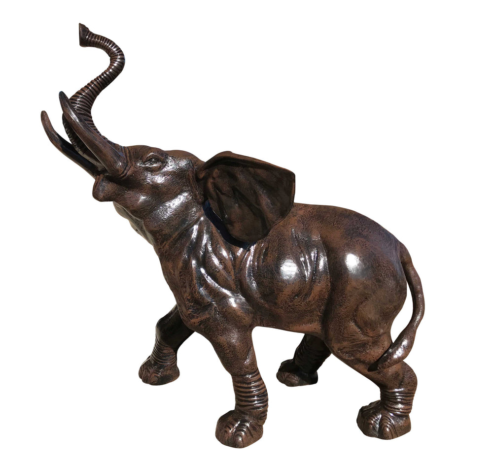 Baby Elephant Aluminum Garden Statues