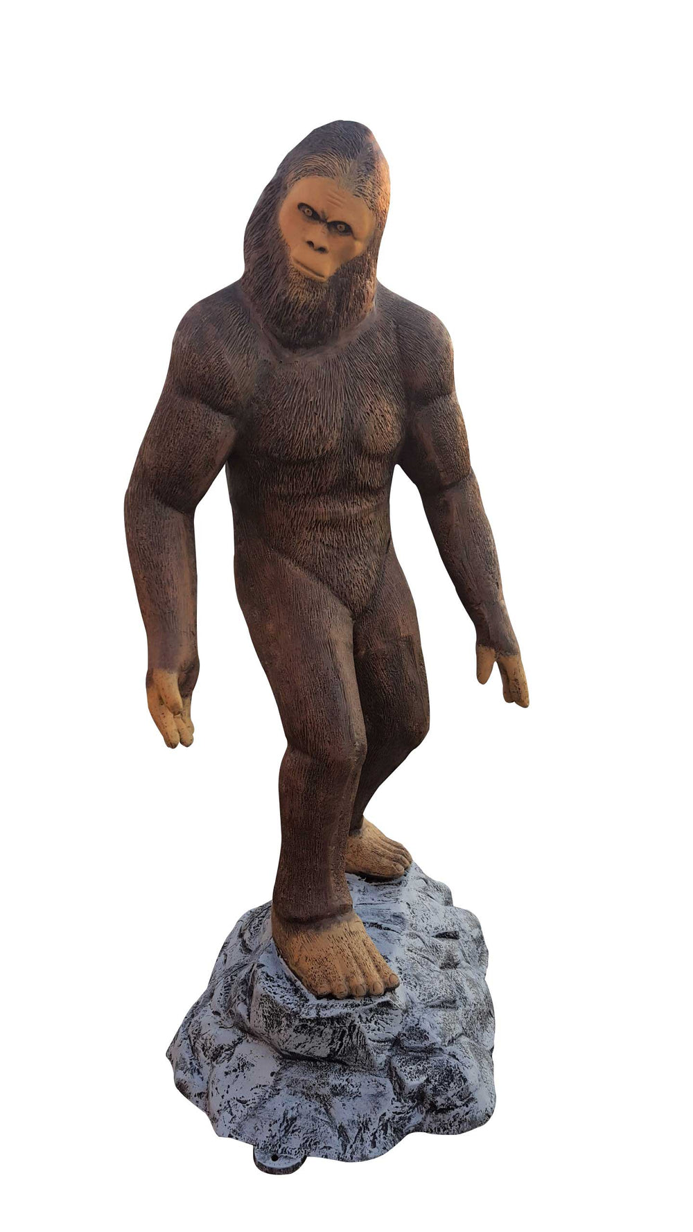 Big Foot with Base Custom Painted Aluminum Outdoor Statues