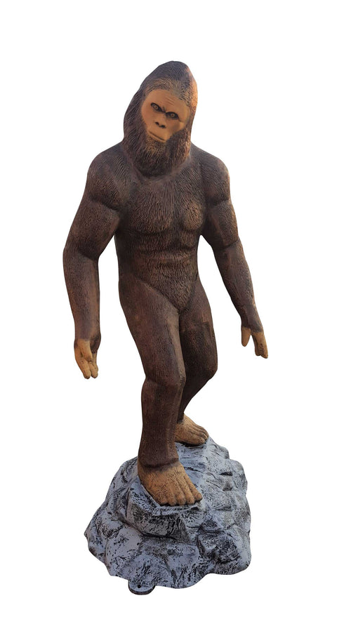 Big Foot with Base Custom Painted Aluminum Outdoor Statues