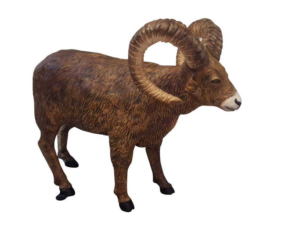Big Horn Sheep Aluminum Outdoor Statues