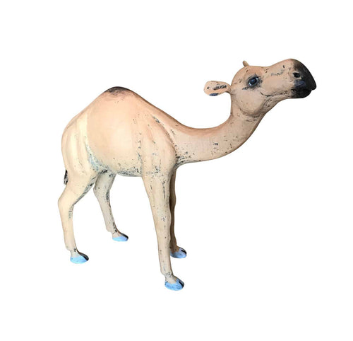 Little Camel Aluminum Garden Statues in Natural Color