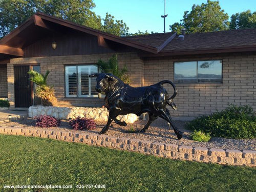 Wall Street Bull Aluminum Outdoor Statues