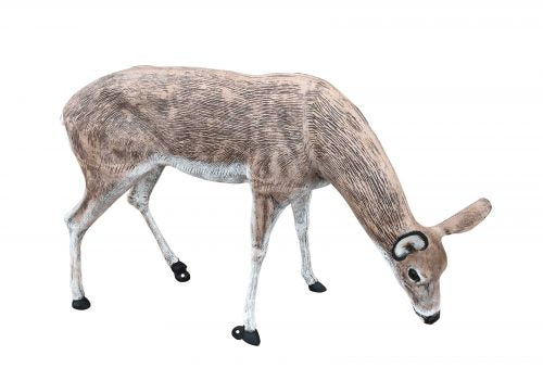 Family of Deer in Natural Color (Set D) Aluminum Garden Statues