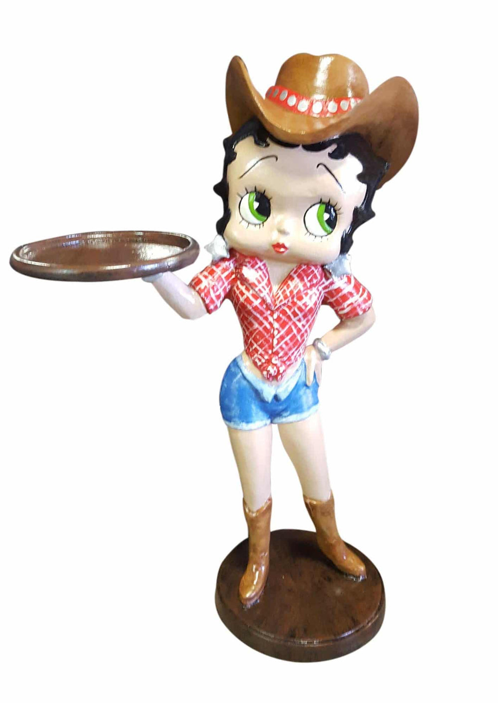 Betty Boop Cowboy Aluminum Indoor/Outdoor Decor