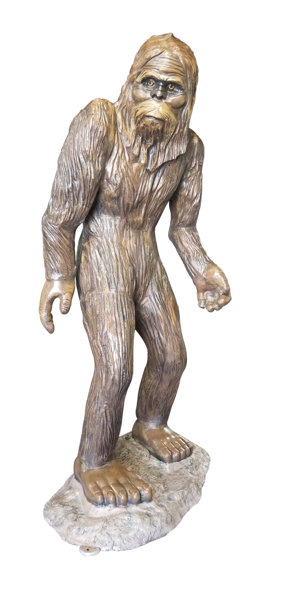 Sasquatch Custom Painted Aluminum Outdoor Statues