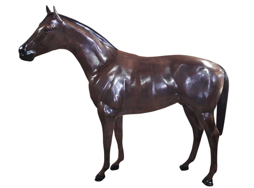 Quarter Horse Aluminum Outdoor Statues