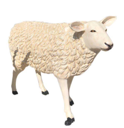 Beautifully Crafted Sheep Aluminum Outdoor Statues