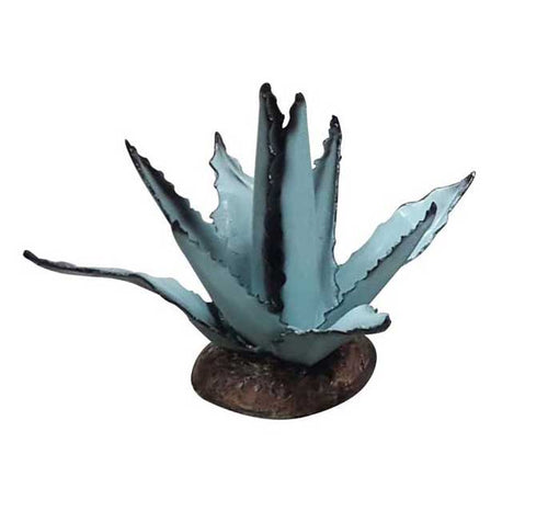 Small Agave (Blue) Aluminum Garden/Outdoor Décor