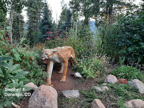 Puma Custom Painted Aluminum Outdoor Decor