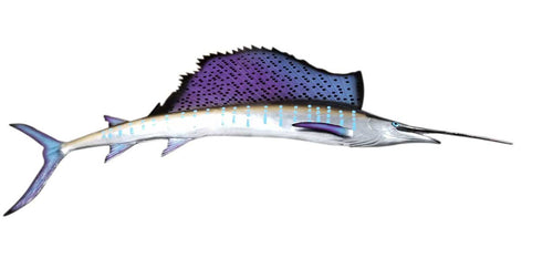 9Ft Long Swordfish Aluminum Indoor/Outdoor Statues