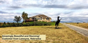 Rearing Mustang 9 Ft Aluminum Outdoor Statues
